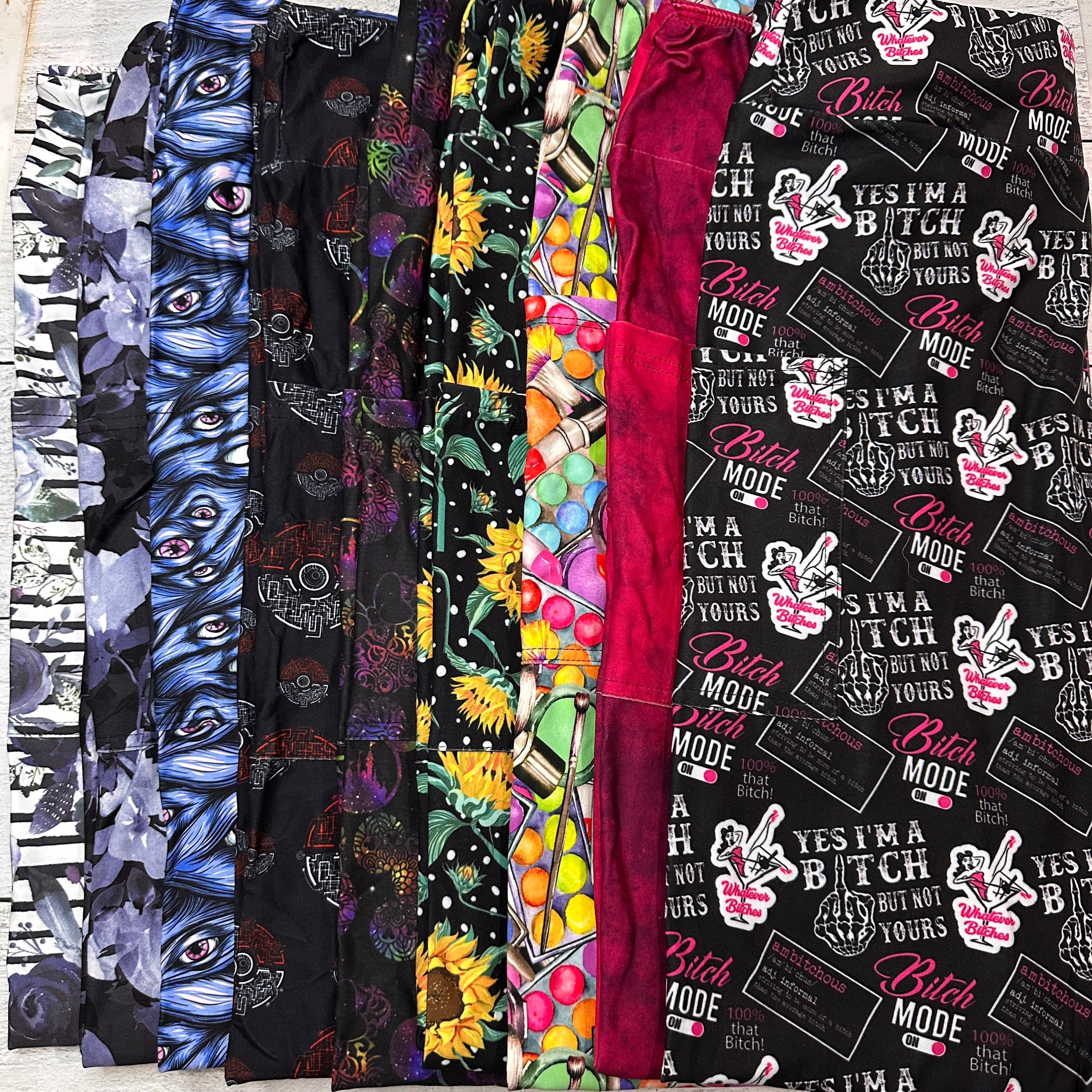 TC2 - Adult Leggings with Pockets Bundle - 10