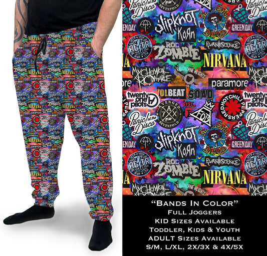 Bands in Color - Full Joggers