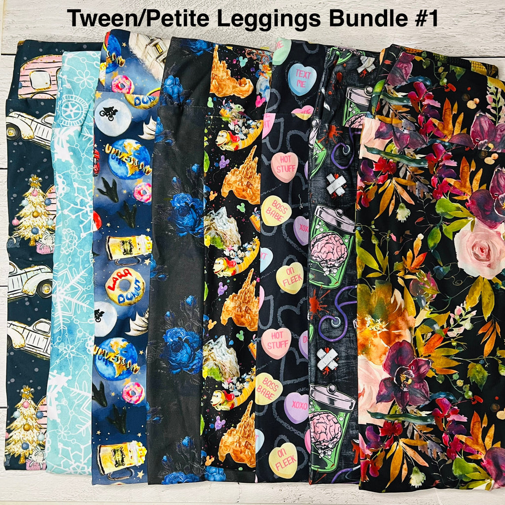 Tween - Petite Adult Leggings Bundle - 1