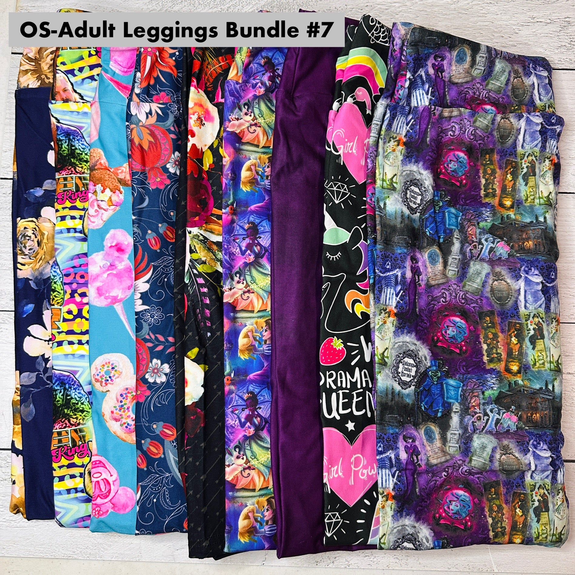 OS - Adult Leggings Bundle - 7