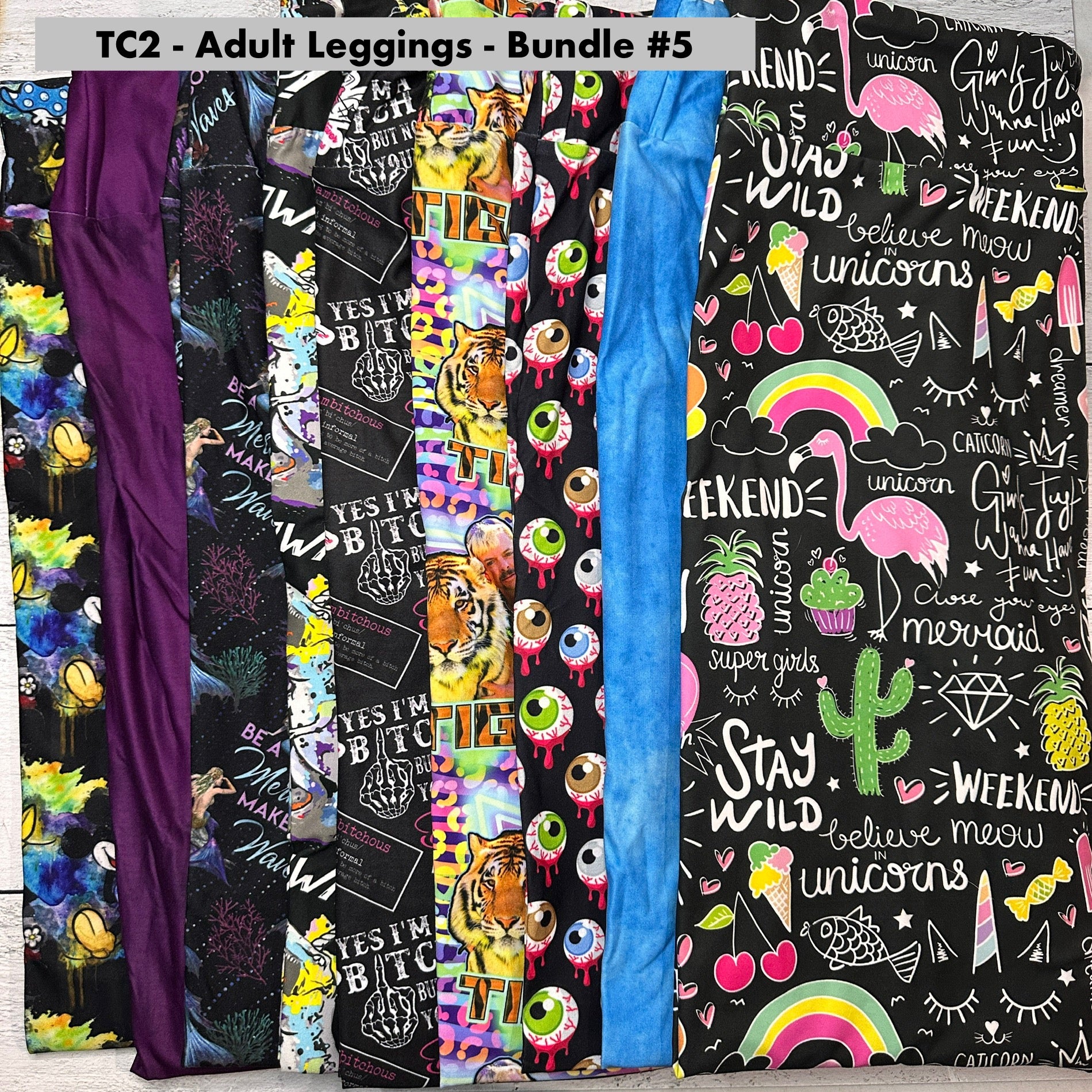 TC2 - Adult Leggings Bundle - 5