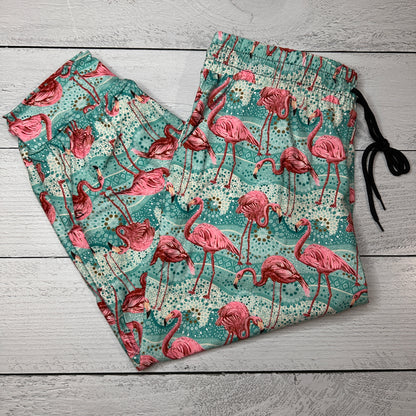 Flamingo Mosaic - Capri Joggers