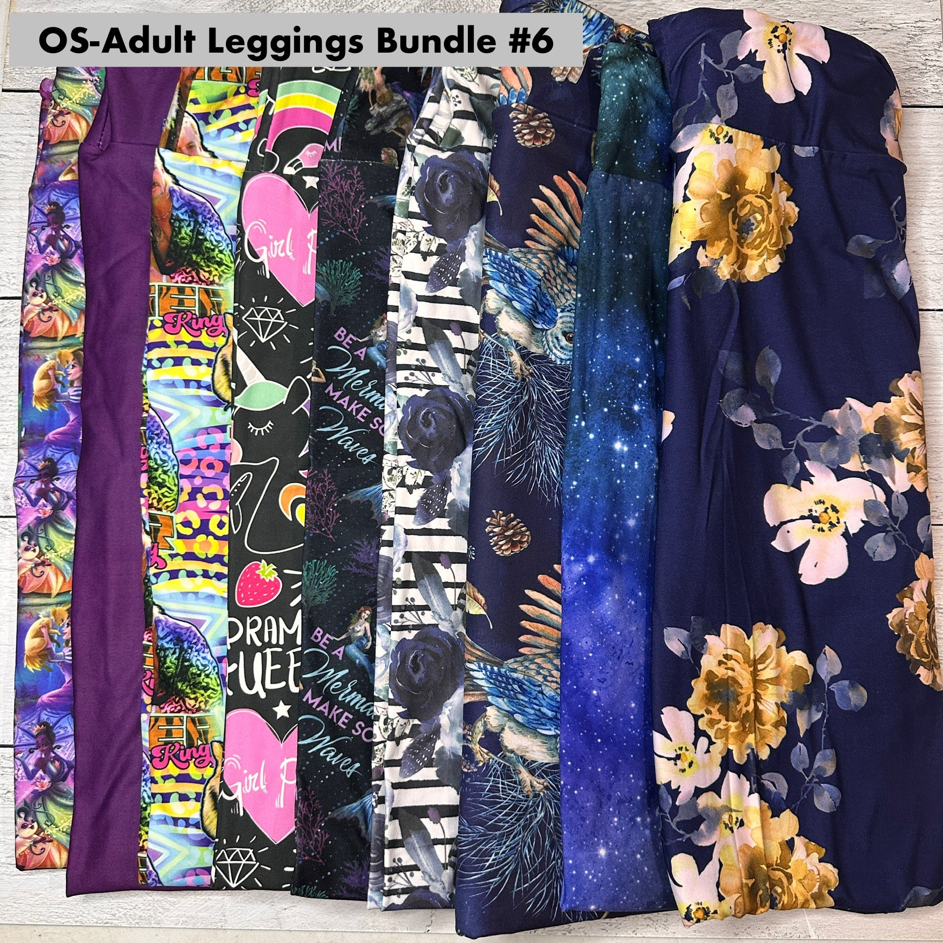OS - Adult Leggings Bundle - 6