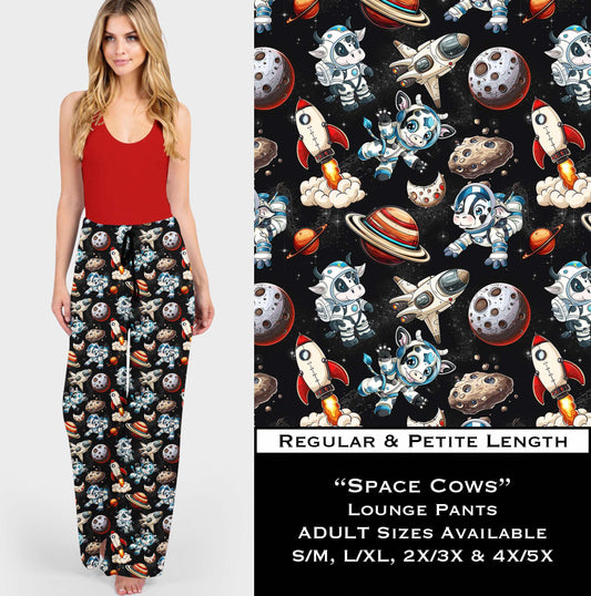 B138 - Space Cows Lounge Pants - Preorder Closes 10/2