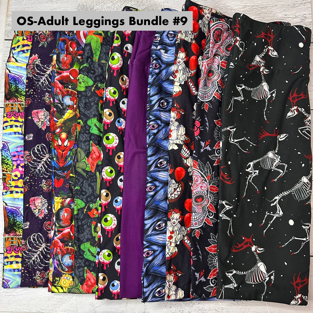 OS - Adult Leggings Bundle - 9