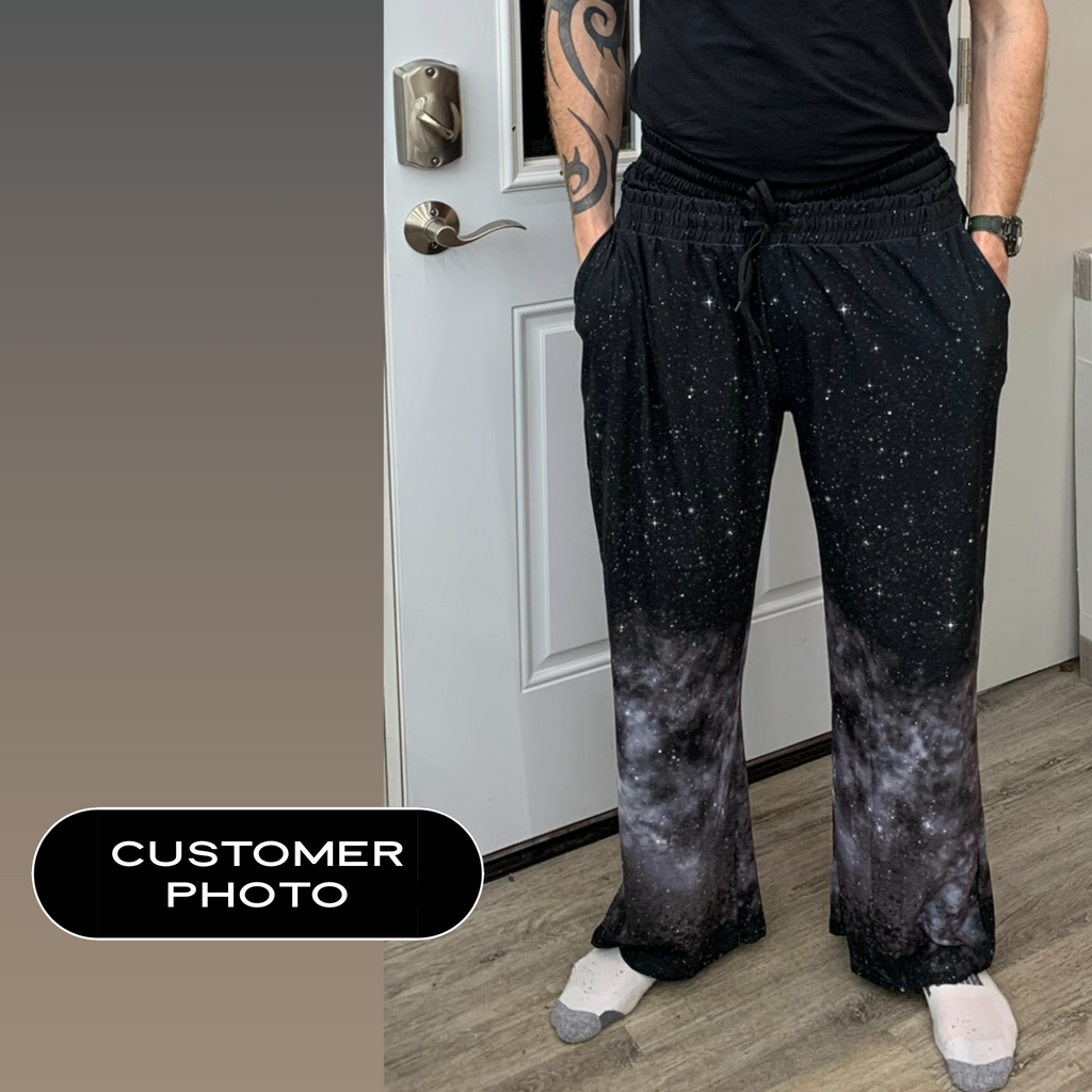 Black Arrow Floral Lounge Pants
