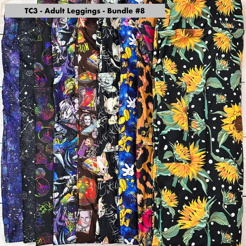 TC3 - Adult Leggings Bundle - 8