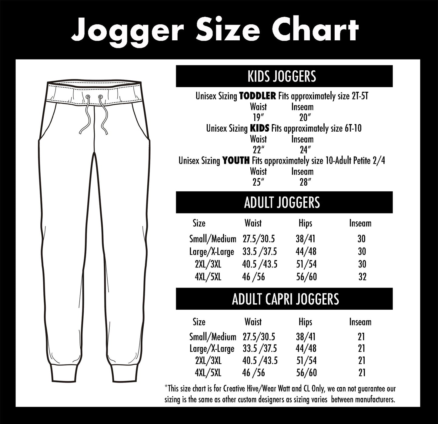 Cuddlecorn -  Capri Joggers