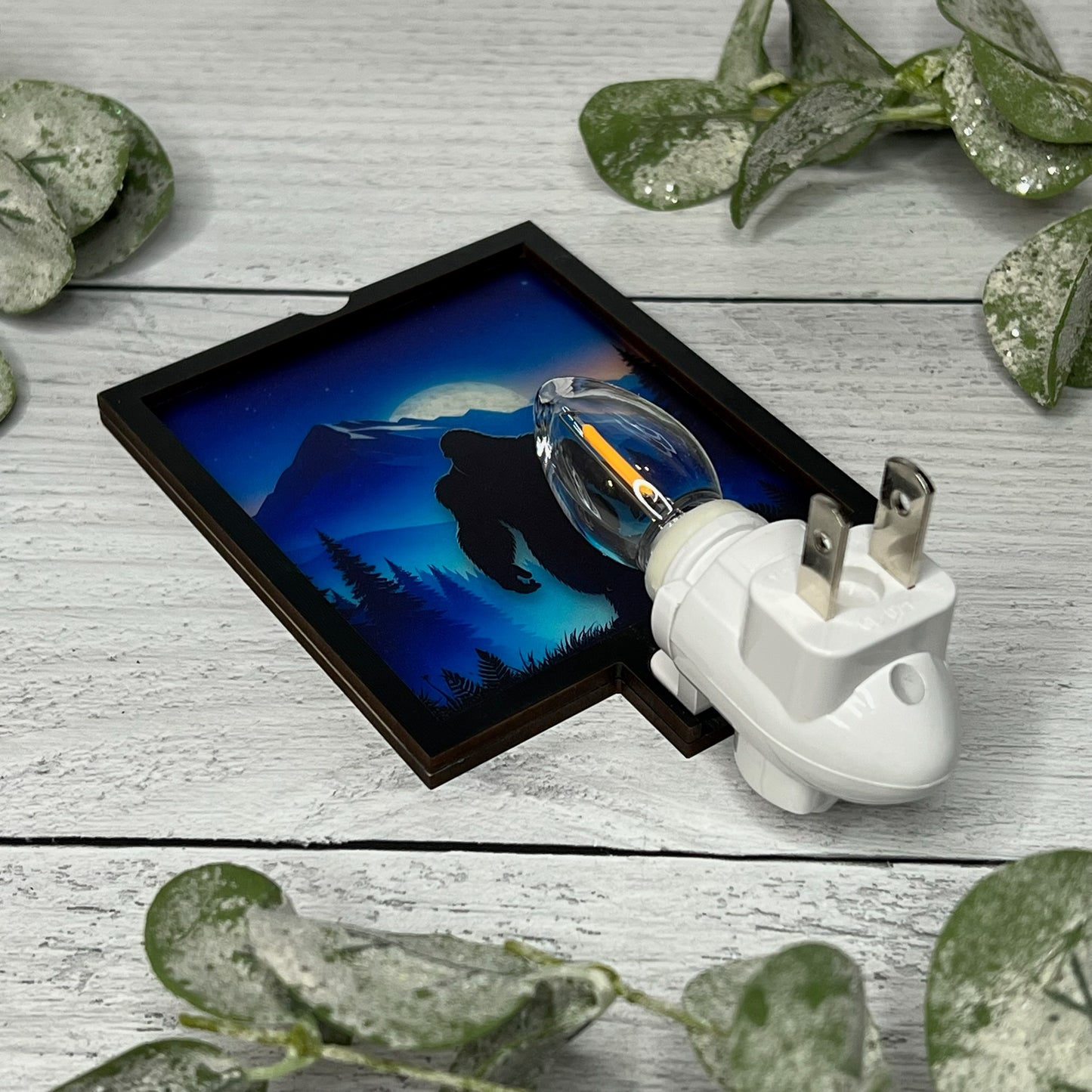 Rainbow Paw - Handcrafted Night Light