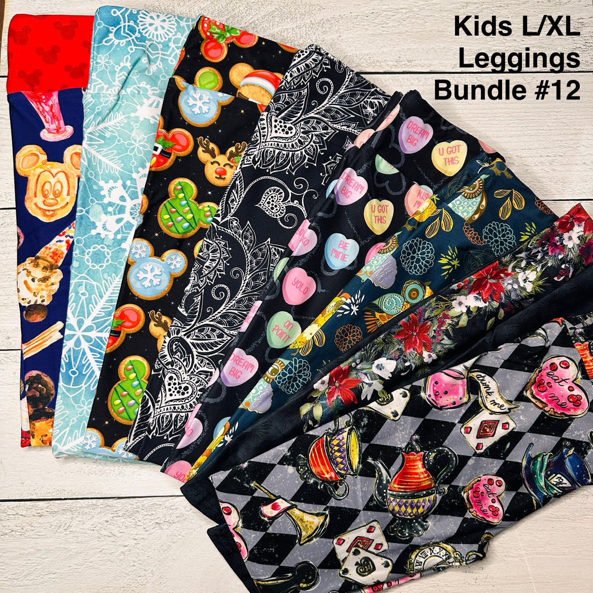 Kids L/XL Leggings Bundle - 12