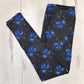 Gothic Blue Roses - Legging & Capri