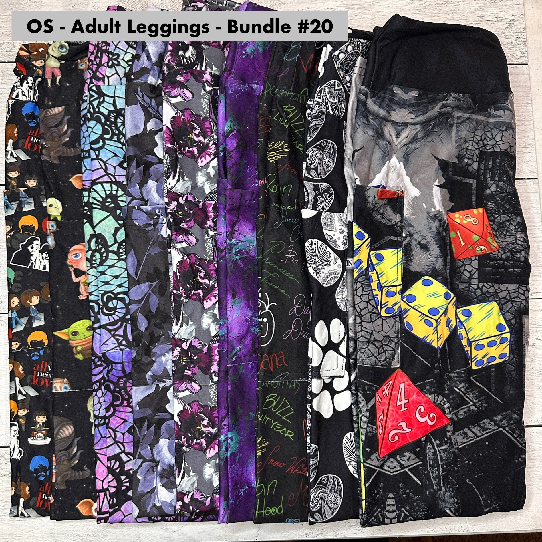 OS - Adult Leggings Bundle - 20
