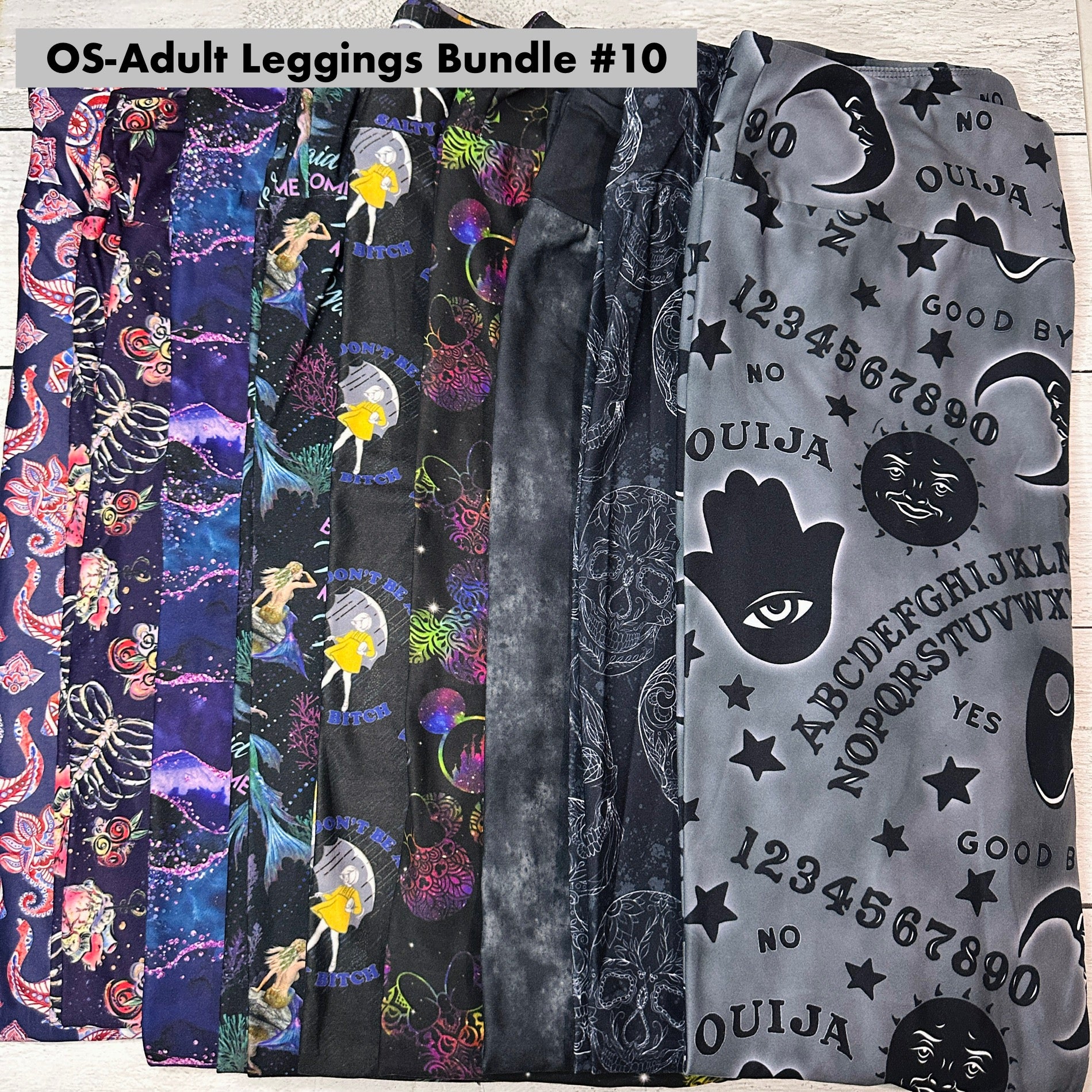 OS - Adult Leggings Bundle - 10