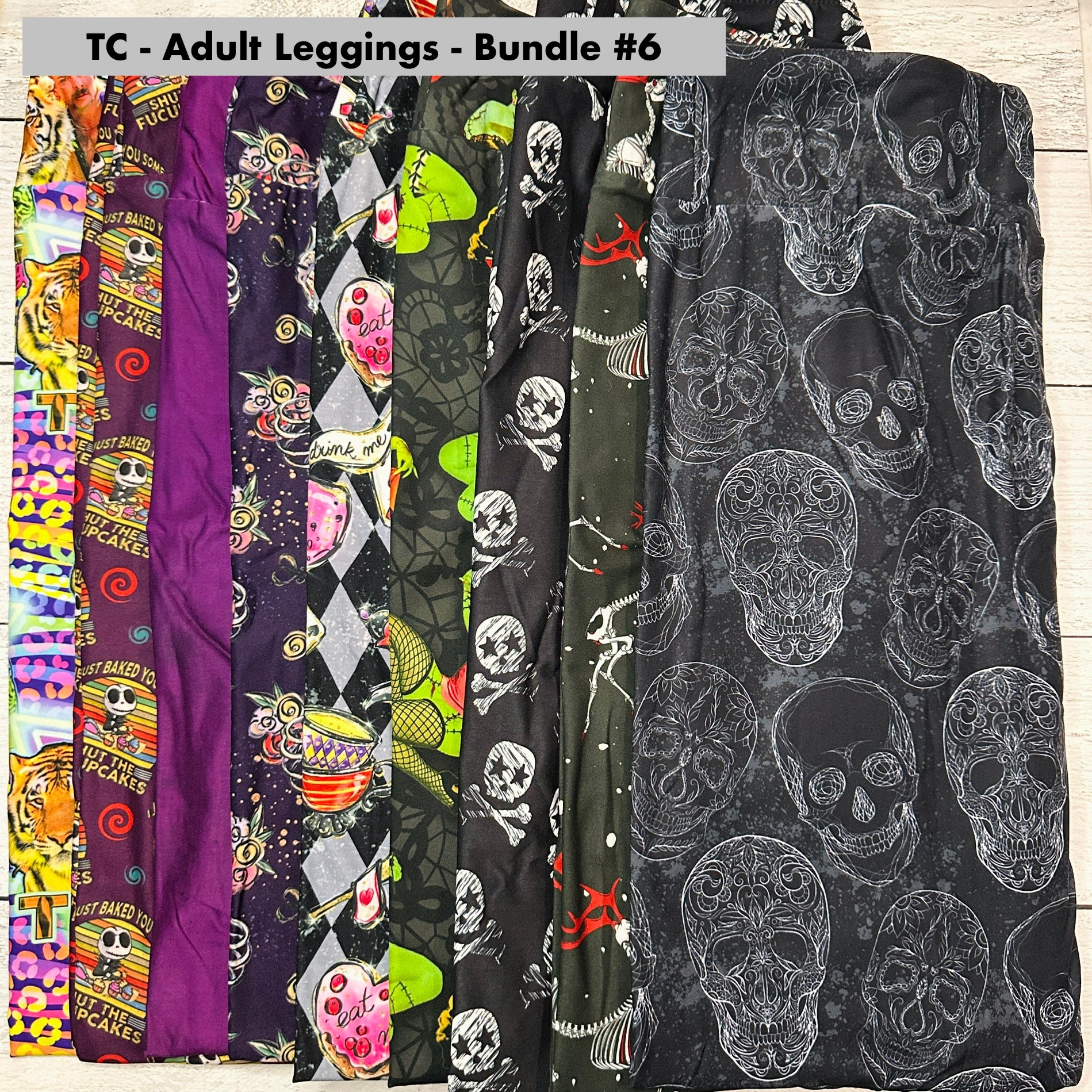 TC - Adult Leggings Bundle - 6