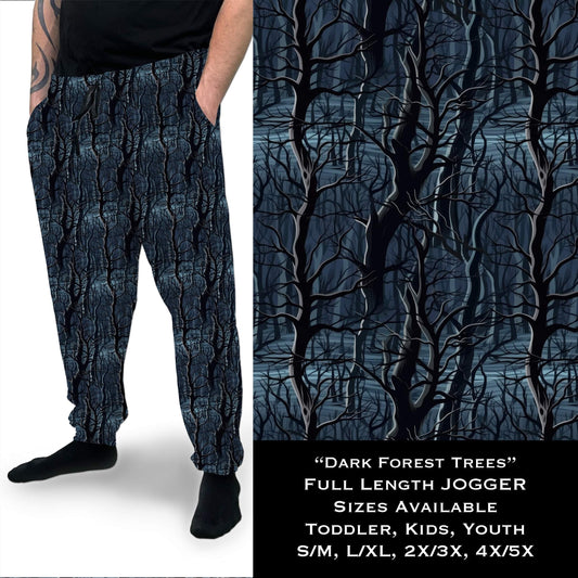 Dark Forrest Trees Unisex Joggers