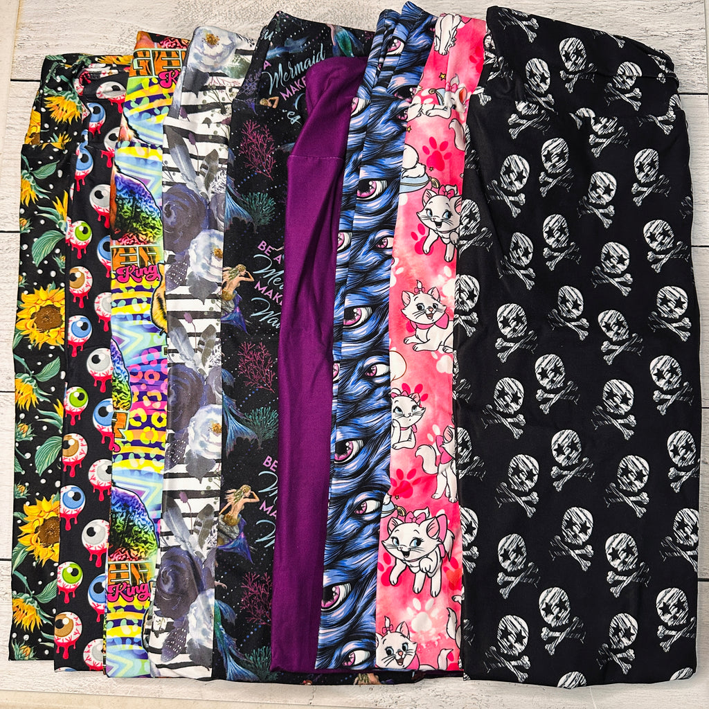 OS - Adult Leggings Bundle - 4