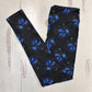 Gothic Blue Roses - Legging & Capri