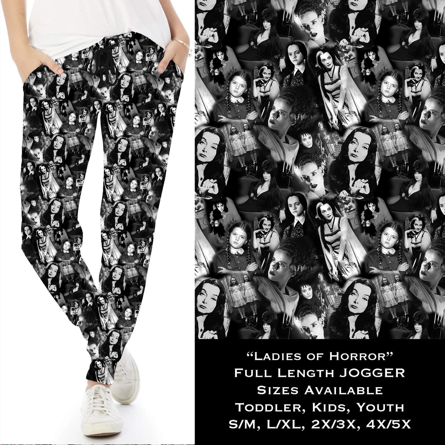 Ladies of Horror  Unisex Joggers