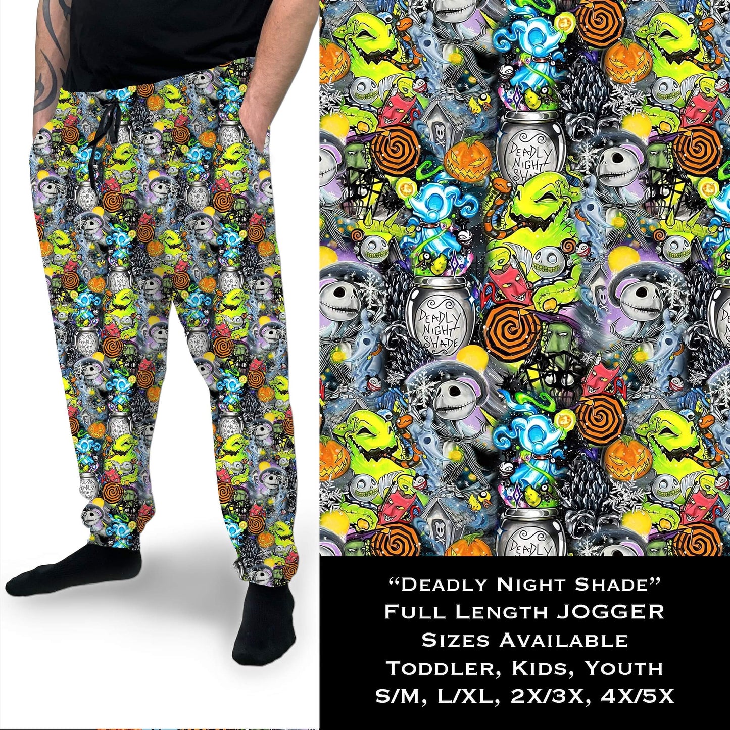 Deadly Night Shade Unisex Joggers