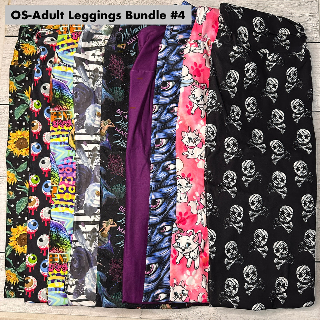 OS - Adult Leggings Bundle - 4