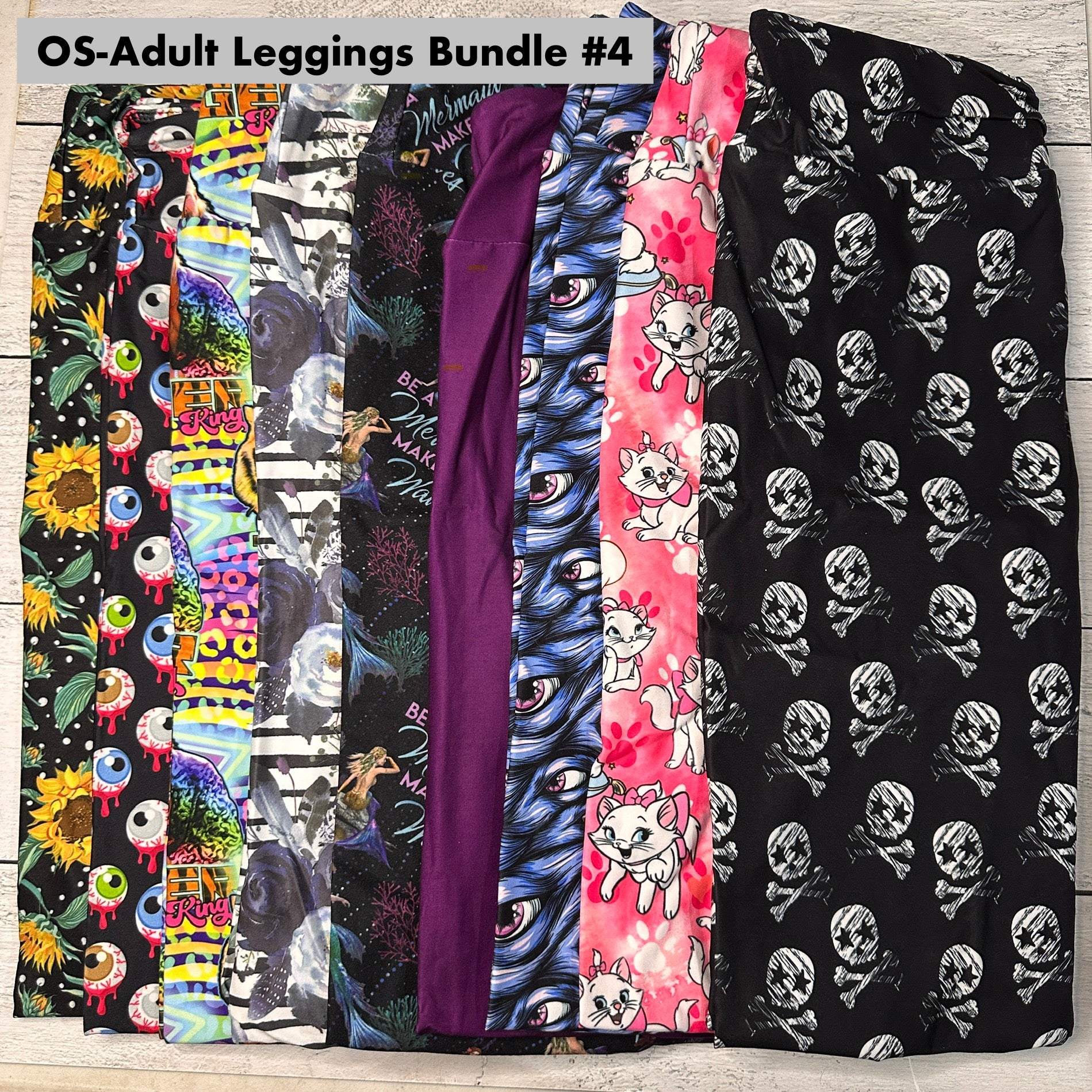 OS - Adult Leggings Bundle - 4