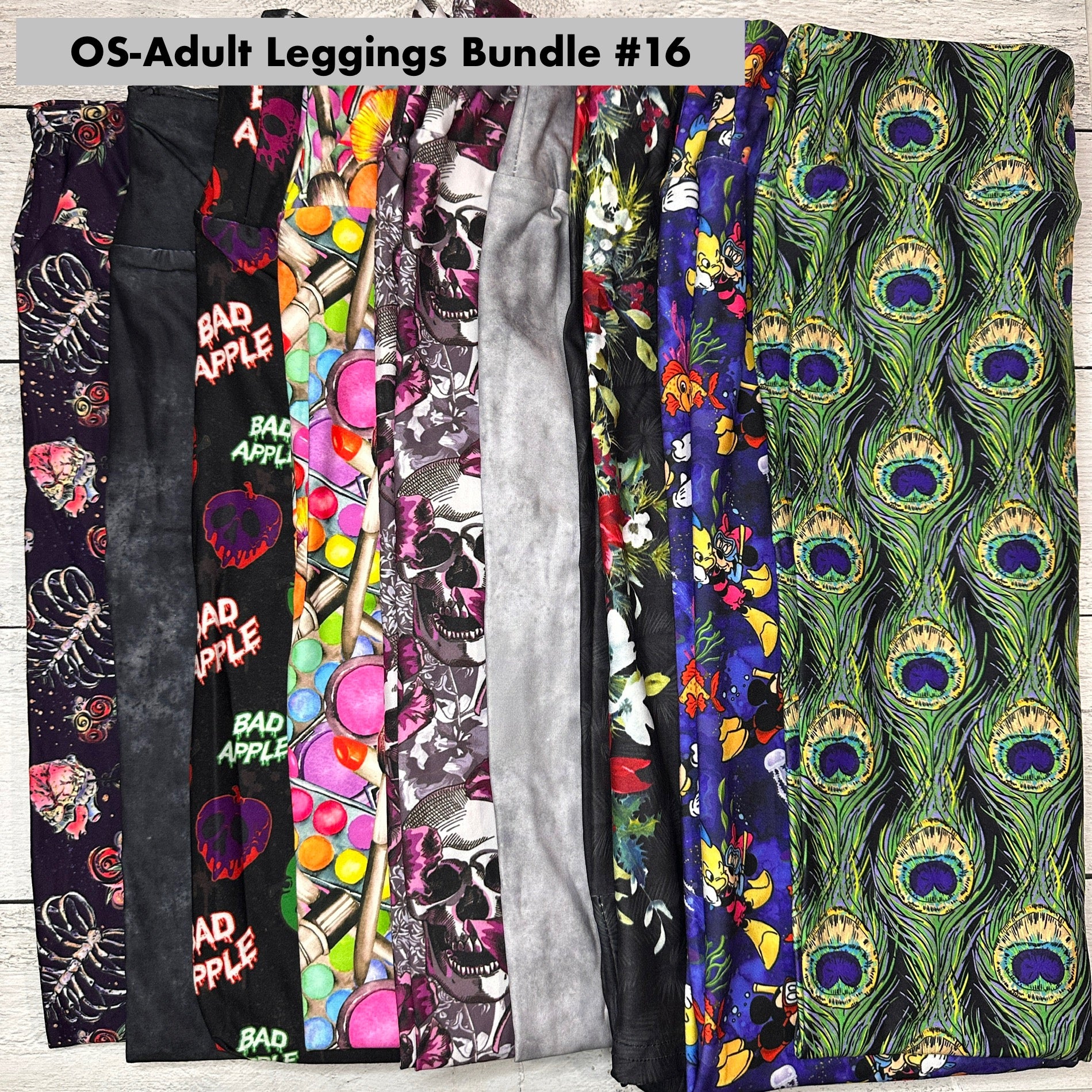 OS - Adult Leggings Bundle - 16