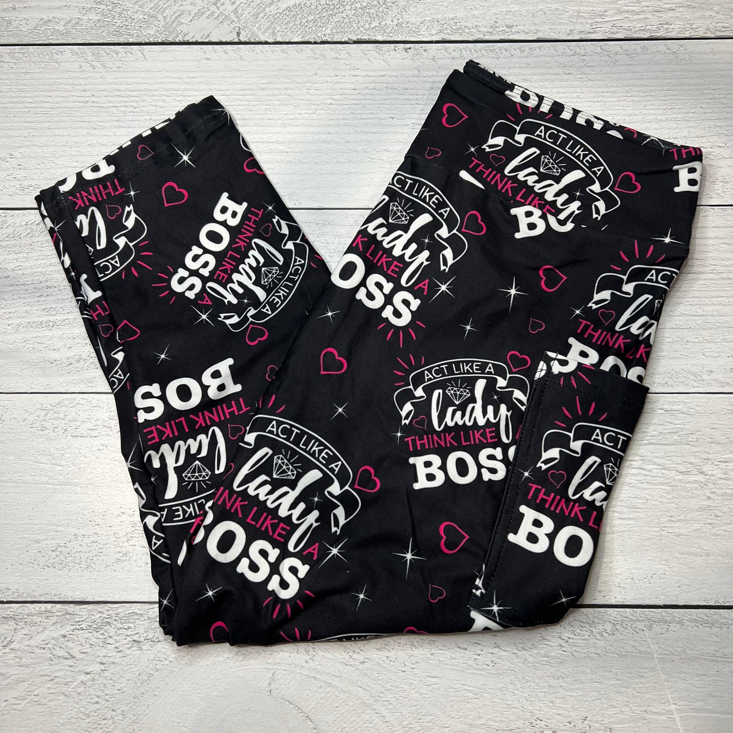 Act Like A Lady - Leggings with Pockets