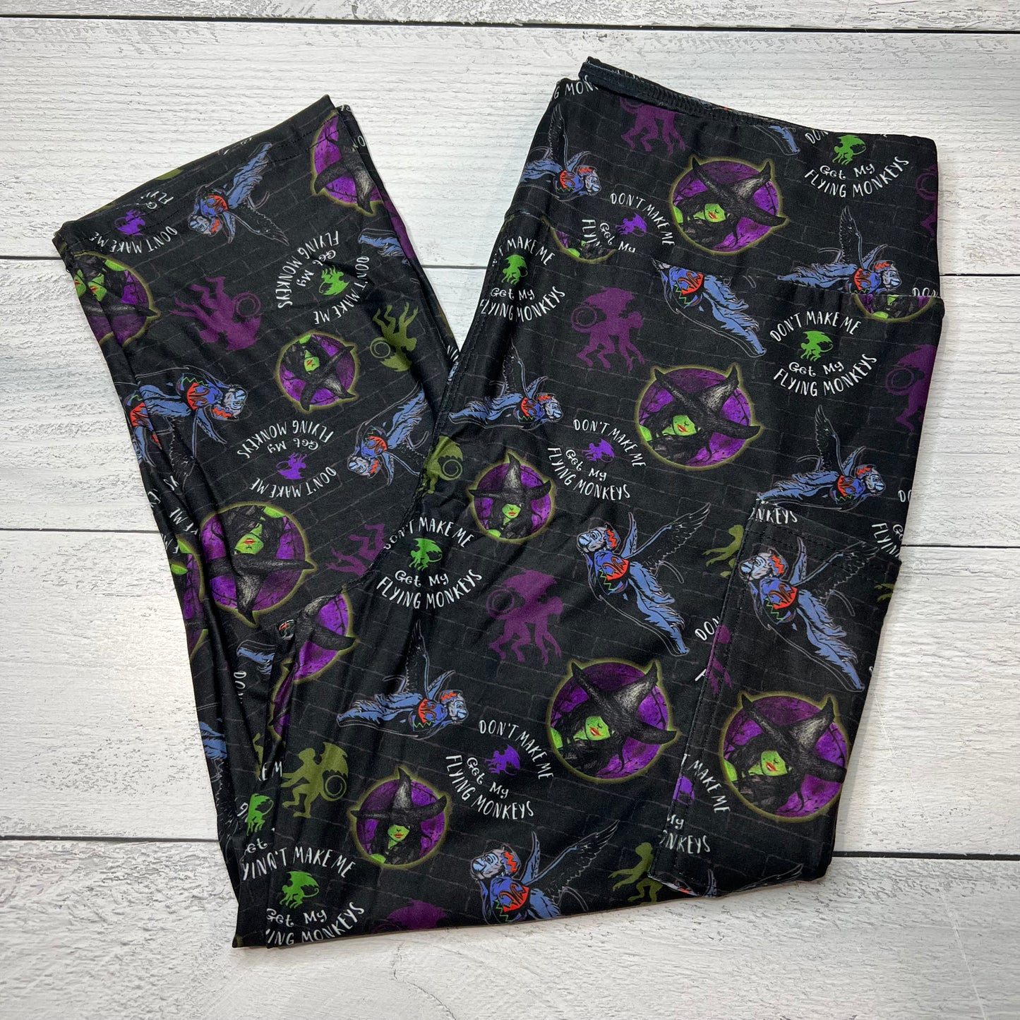 Don't Make Me - Leggings with Pockets