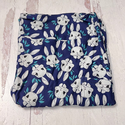 Gray Bunny - Leggings with Pockets