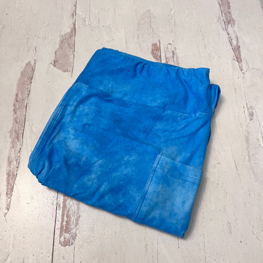 Aqua - Color Collection - Leggings with Pockets