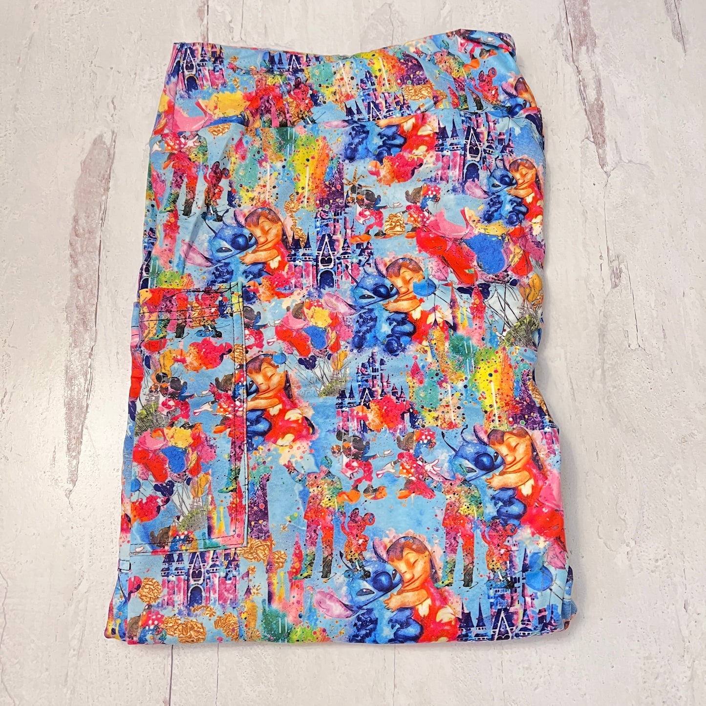 Colorful Hug - Leggings with Pockets