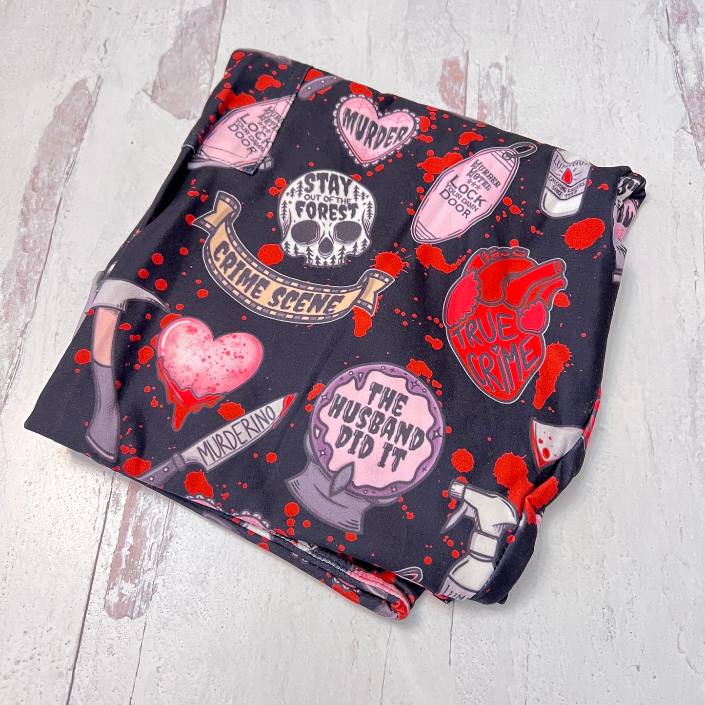 Crime Scene - Leggings with Pockets