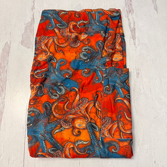 Playful Octopus - Leggings with Pockets
