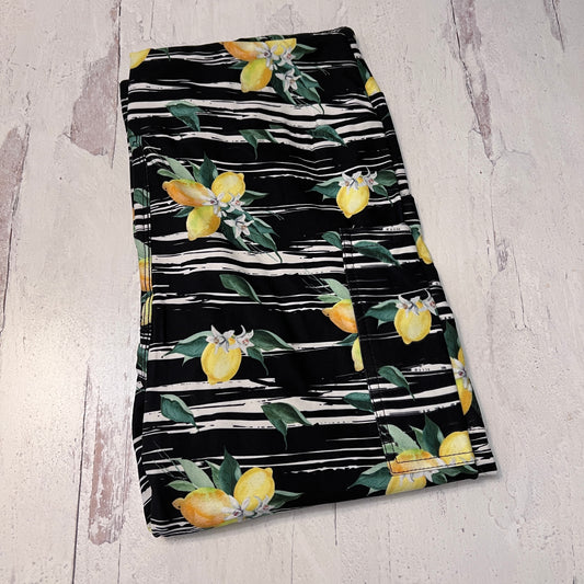 Lemon Crush - Leggings with Pockets