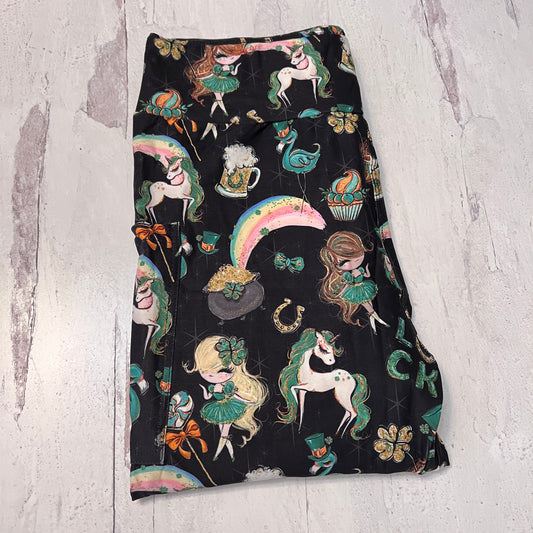 Lucky Unicorn - Leggings with Pockets