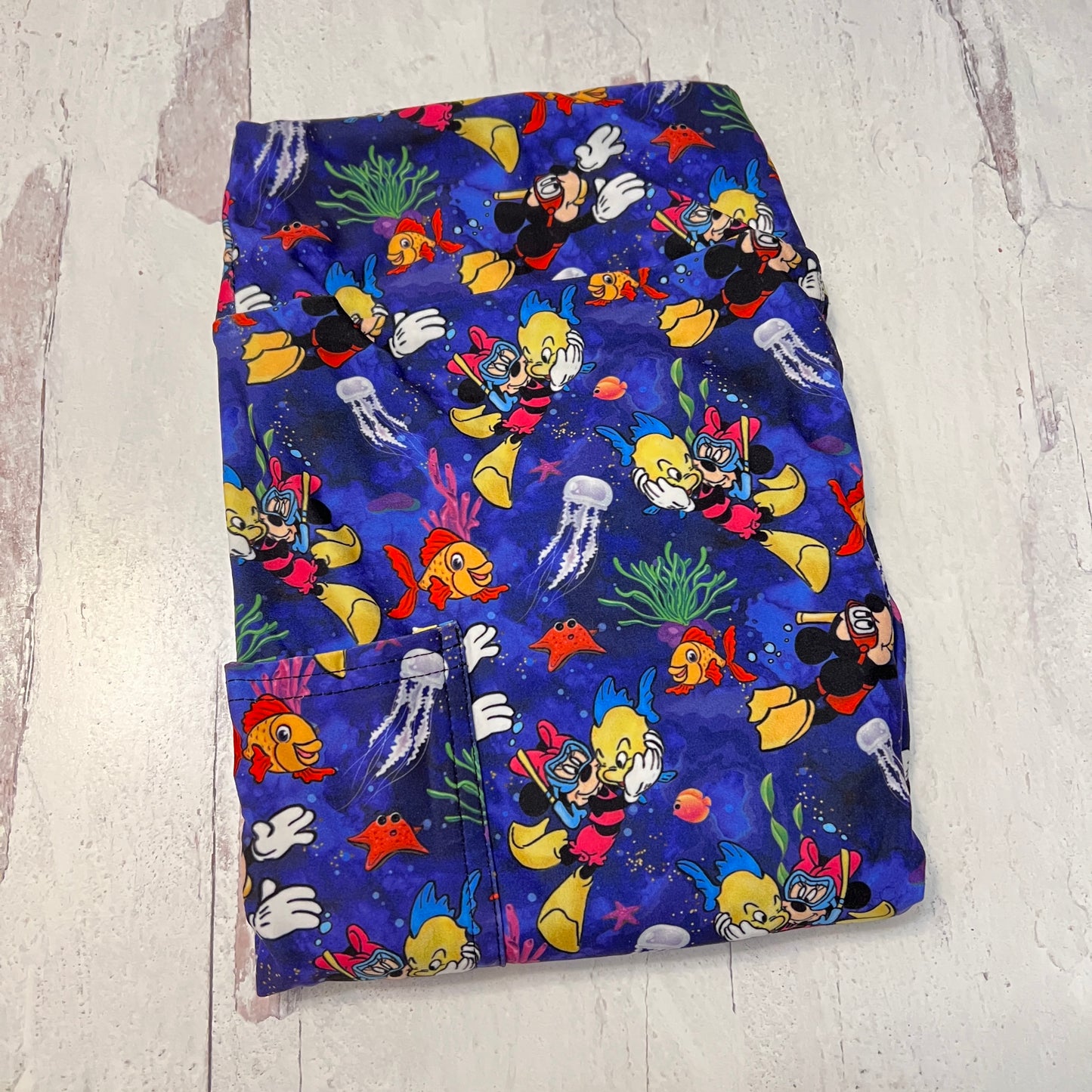 Ocean Play - Leggings with Pockets