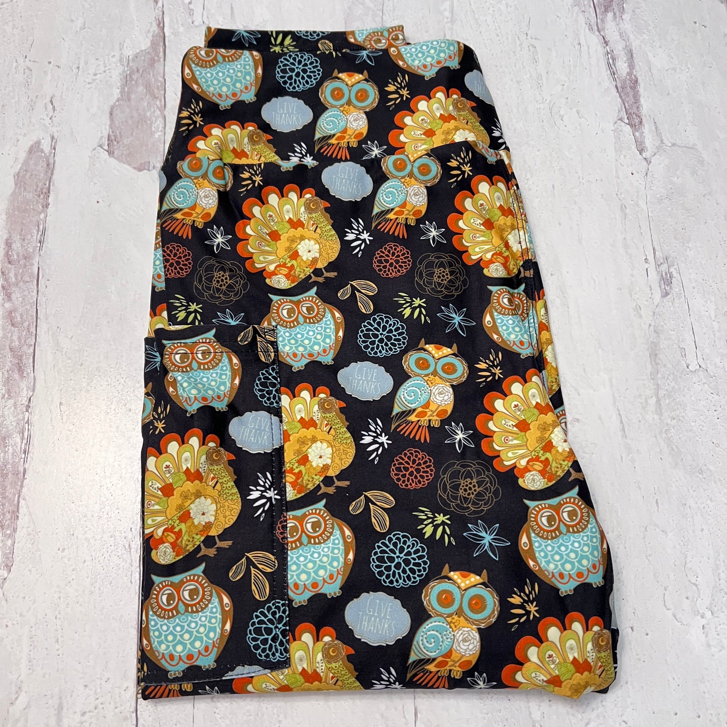 Give Thanks - Leggings with Pockets