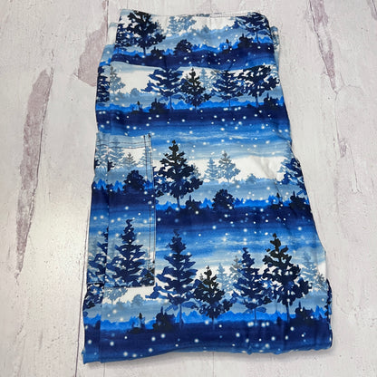 Winter Trees - Leggings with Pockets
