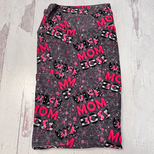 Wife Mom Boss - Leggings with Pockets