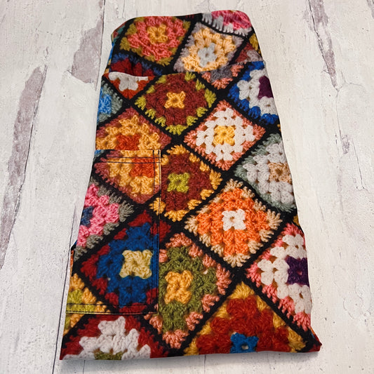 Granny Squares - Leggings with Pockets