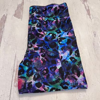 Galaxy Cheetah - Leggings with Pockets