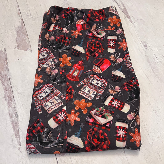 Cozy Christmas - Leggings with Pockets