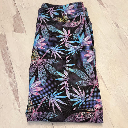 Purple Haze - Leggings with Pockets