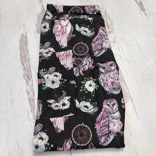 Bohemian Owls - Leggings with Pockets