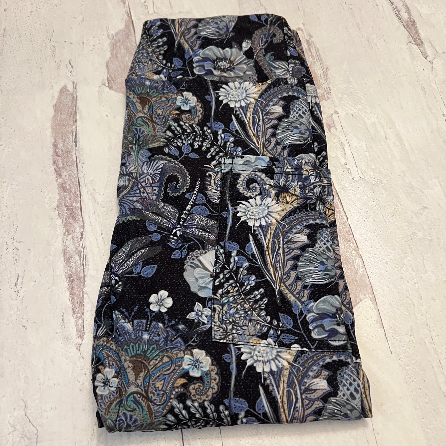 Denim Dragonfly - Leggings with Pockets