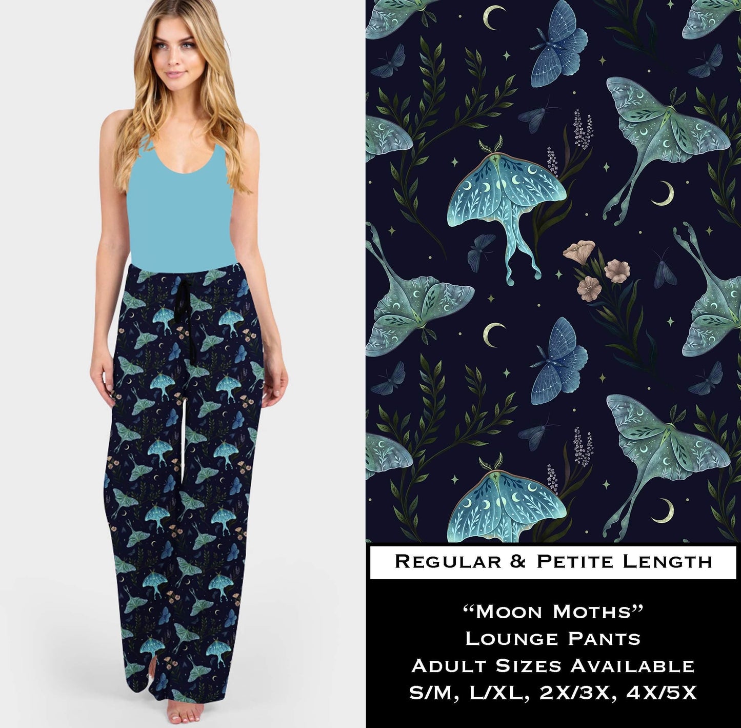 Moon Moths Lounge Pants