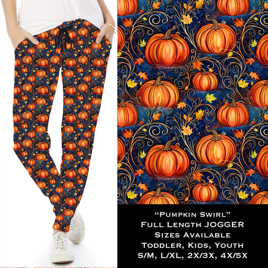 Pumpkin Swirl Unisex Joggers