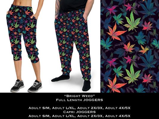 Bright Weed Full & Capri Joggers