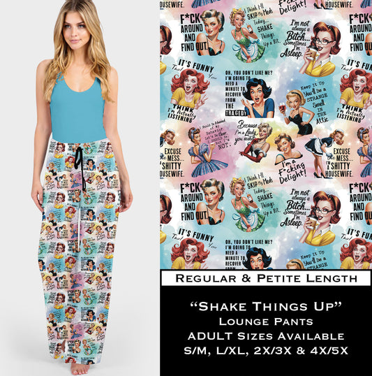 B138 - Shake Things Up Lounge Pants - Preorder Closes 10/2