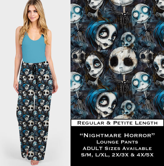 B138 - Nightmare Horror Lounge Pants - Preorder Closes 10/2